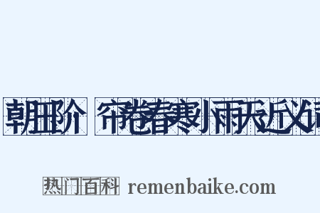 朝玉阶·帘卷春寒小雨天近义词是什么意思的图片